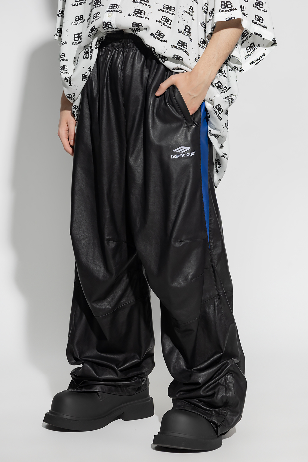 Balenciaga Leather trousers | Men's Clothing | Vitkac